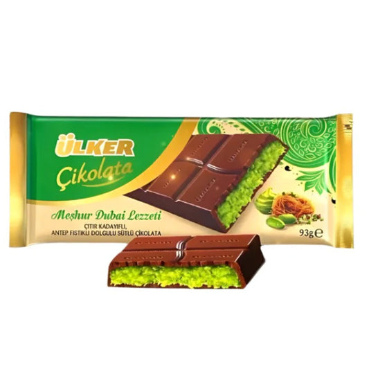 Ulker Dubai Chocolate with Antep Pistachio & Crispy Kataifi