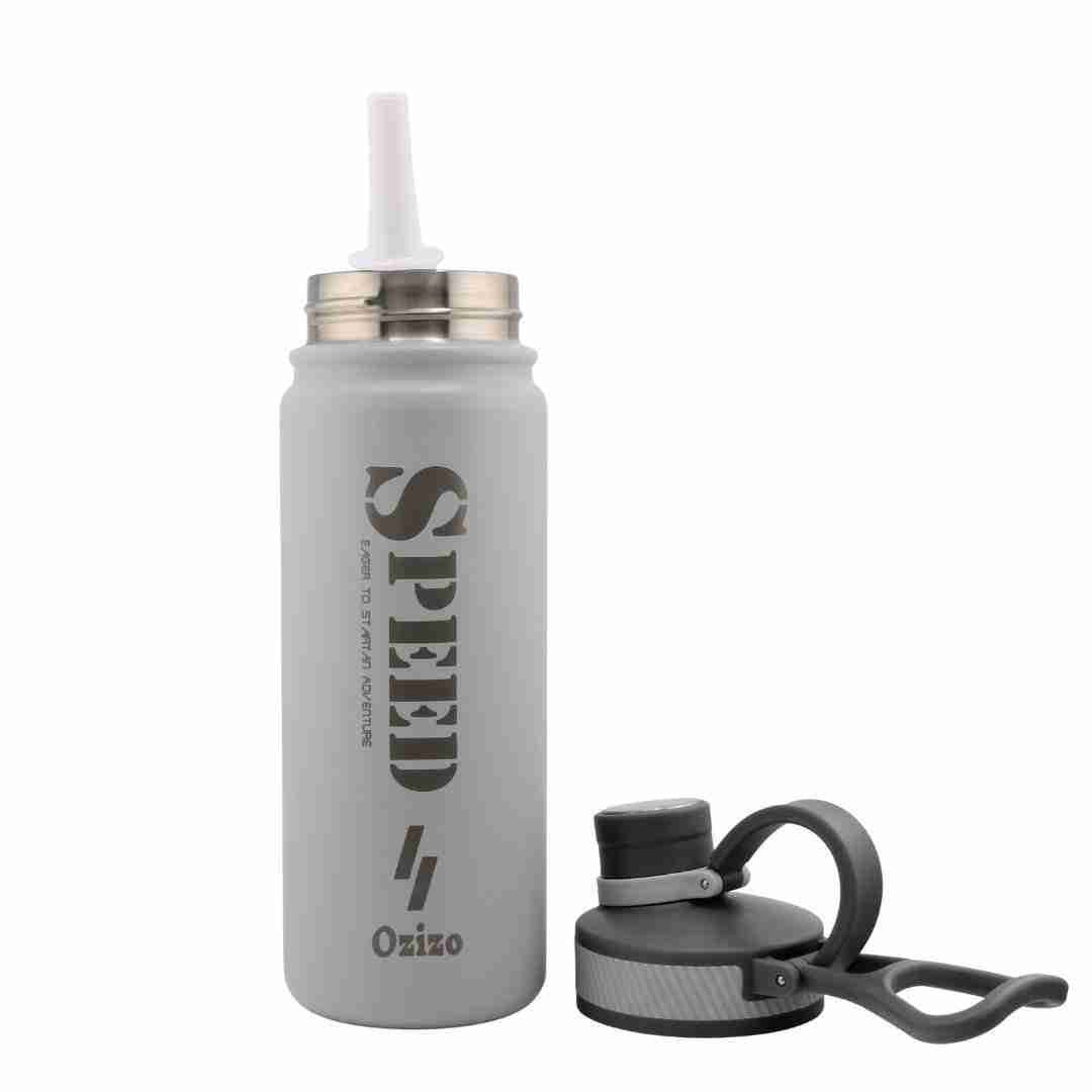 22oz Insulated Sport Bottle - Grey image