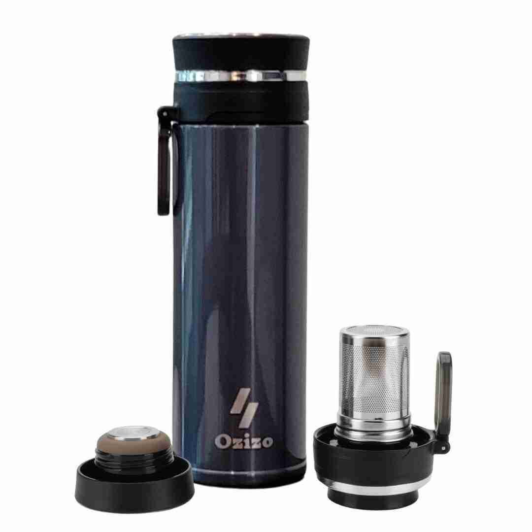 18oz Insulated Infuser Bottle - Blue image