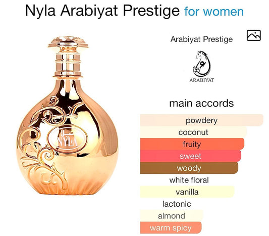 ARABIYAT PRESTIGE NYLA 🥥 80ML W image 1