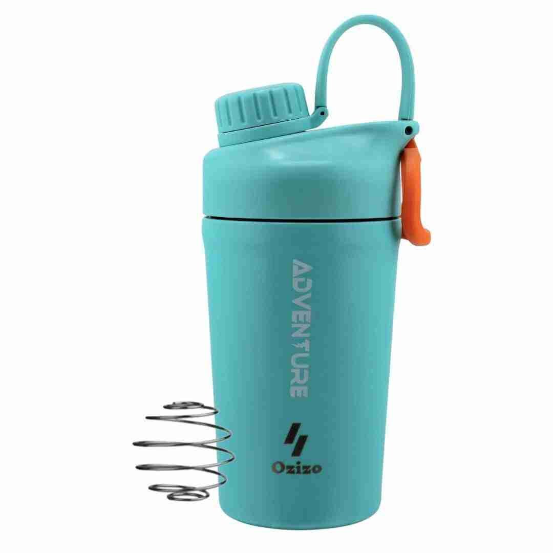 20/28 oz Insulated Adventurous Shaker Bottle - 20 oz, Cyan image