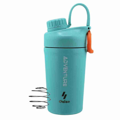 20/28 oz Insulated Adventurous Shaker Bottle - 20 oz, Cyan image