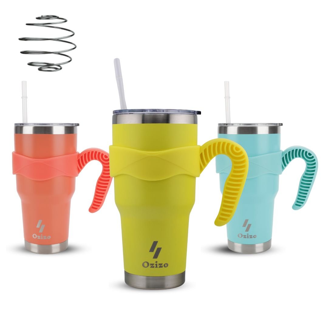 30 oz Insulated Mug With Straw image 7