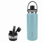 34 oz Insulated Sport Bottle - Cyan image