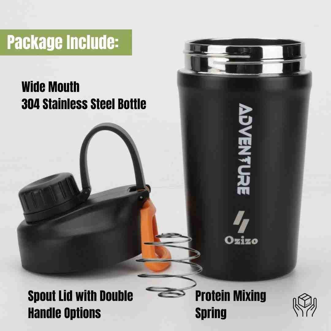 20/28 oz Insulated Adventurous Shaker Bottle image 5