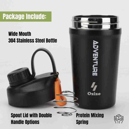 20/28 oz Insulated Adventurous Shaker Bottle image 5