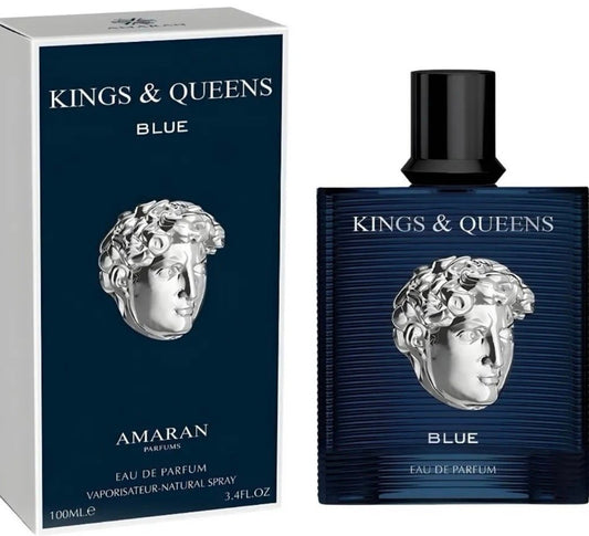 AMARAN KINGS QUEEN BLUE MEN EDP 100 ML image 0
