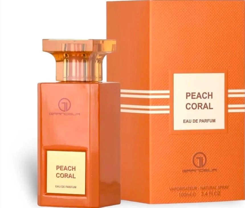 PEACH CORAL UNISEX EDP 100 ML (3.4oz) BY GRANDEUR image 0