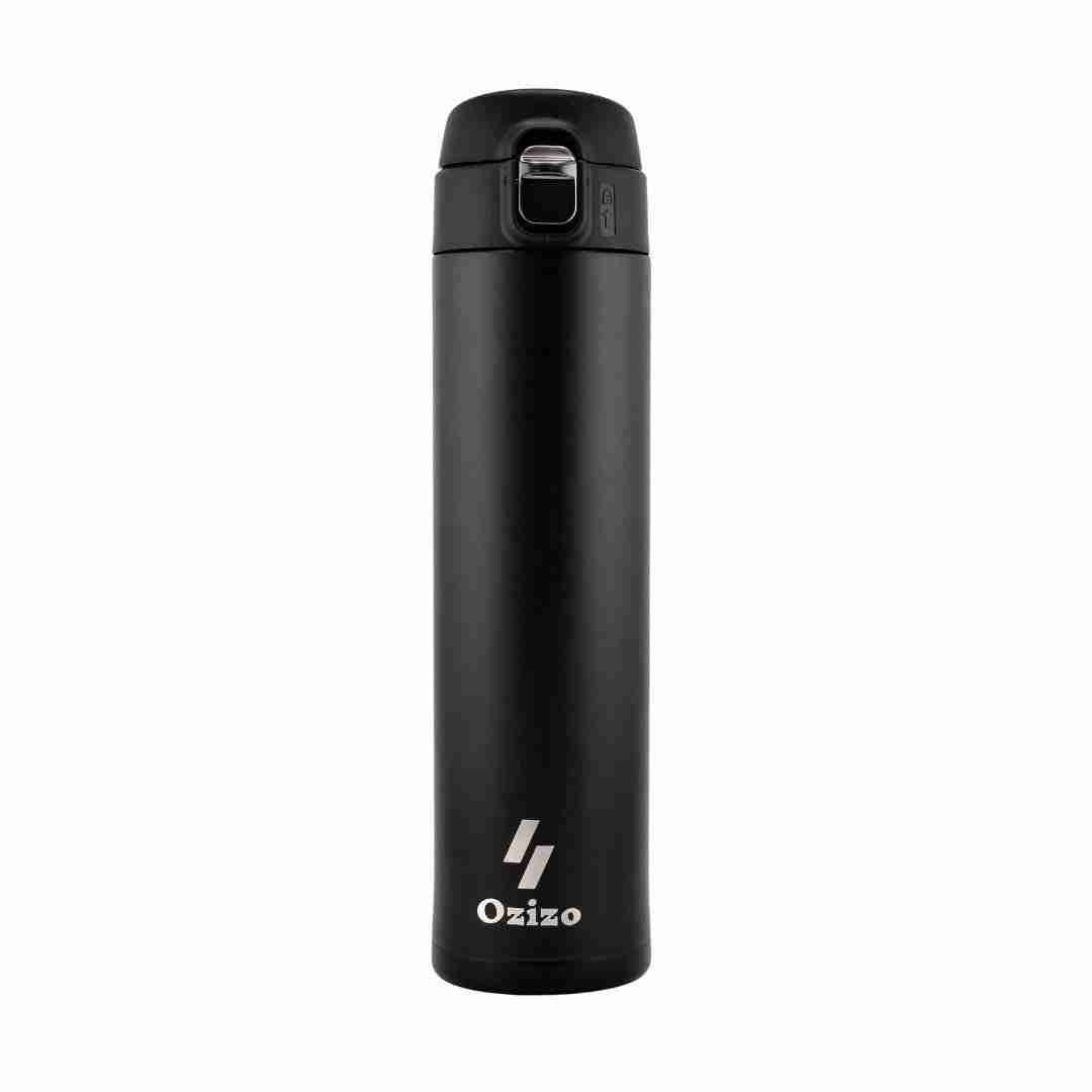 18oz Insulated Tumbler Bottle - Black image
