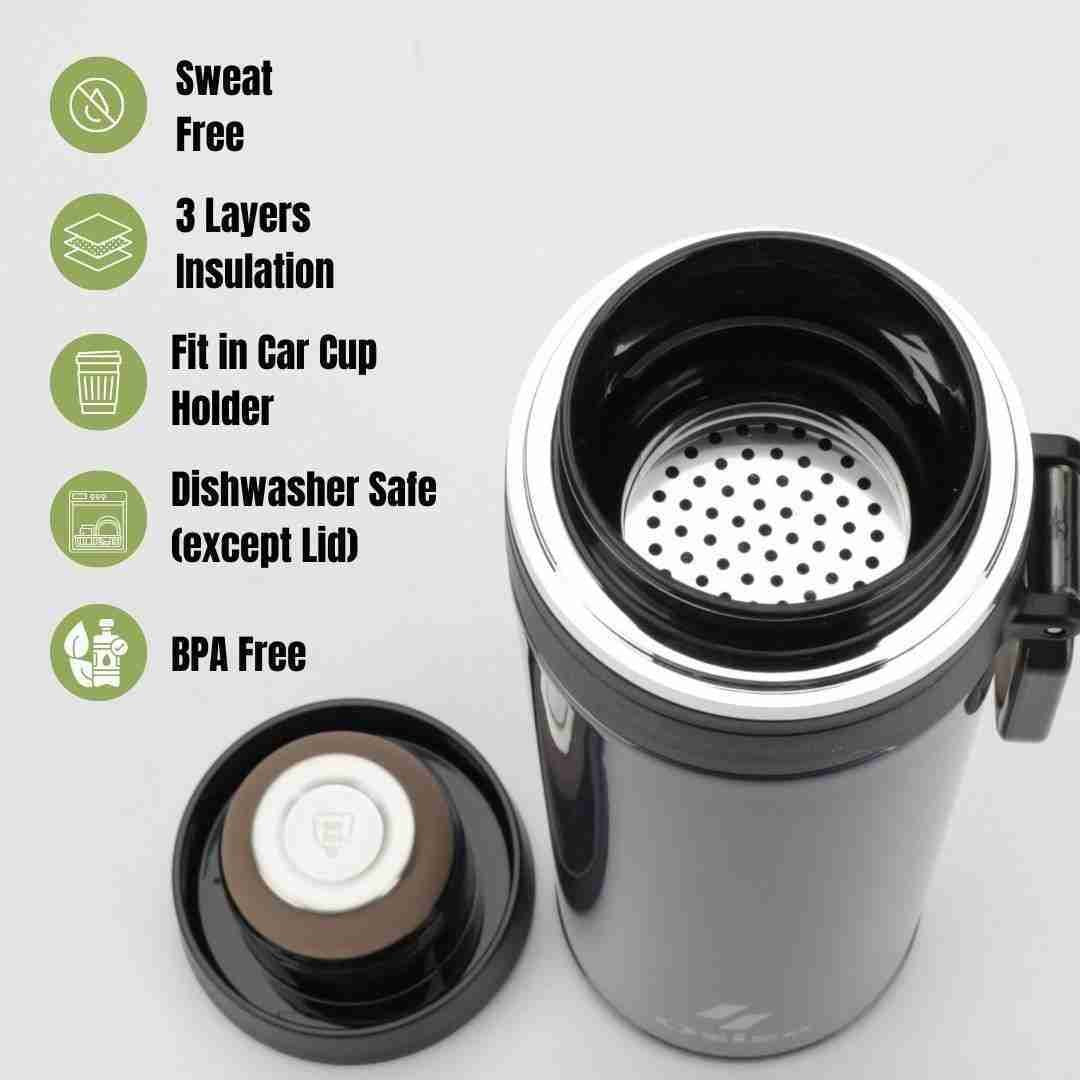 18oz Insulated Infuser Bottle image 5