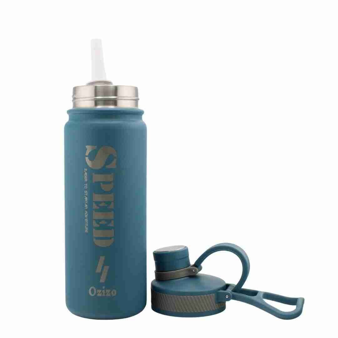 22oz Insulated Sport Bottle - Blue image