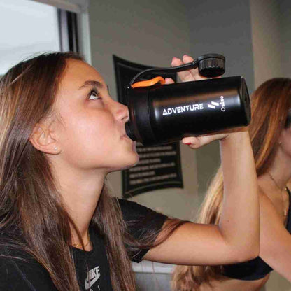 20/28 oz Insulated Adventurous Shaker Bottle image 1