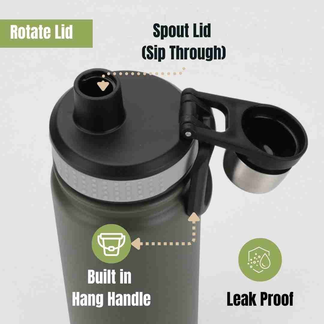 22oz Sportive Protein Shaker Bottle image 2