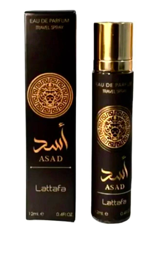 LATTAFA ASAD 12ML EDP TRAVEL SPRAY
