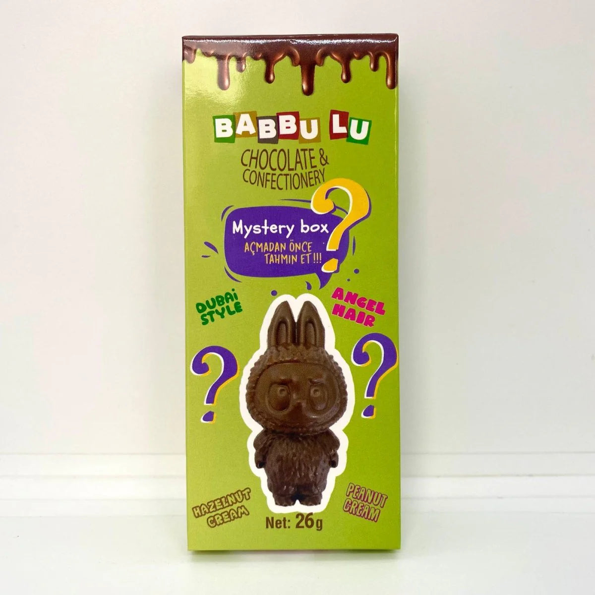 Babbulu Mystery Duo Chocolate – Angel Hair & Dubai Cream Edition (26g)