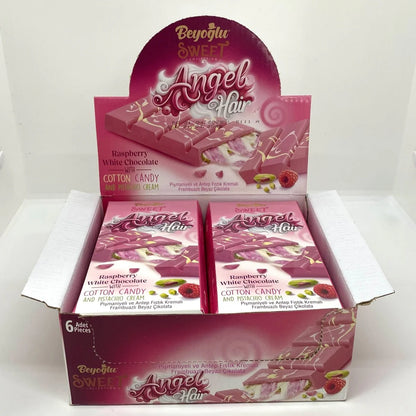 Beyoglu | Angel Hair Raspberry Chocolate with Cotton Candy and Pistachio Cream