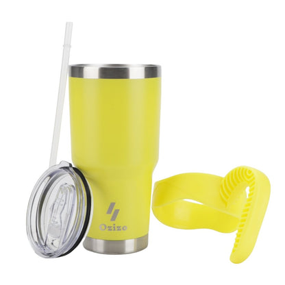 30 oz Insulated Mug With Straw image 1