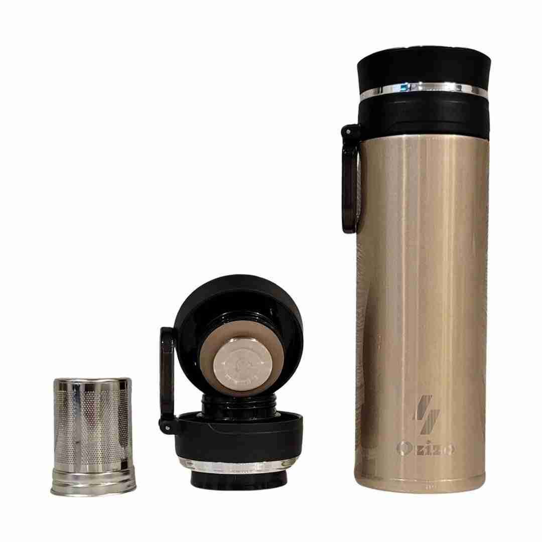 18oz Insulated Infuser Bottle - Gold image