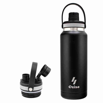 34 oz Insulated Sport Bottle - Black image