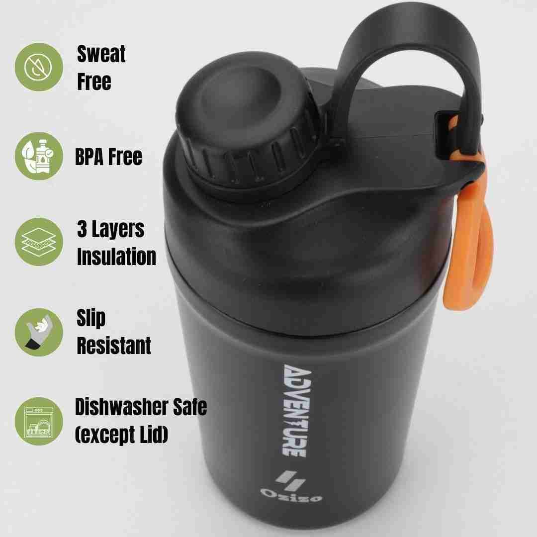 20/28 oz Insulated Adventurous Shaker Bottle image 3