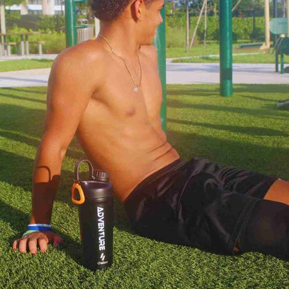 20/28 oz Insulated Adventurous Shaker Bottle image 14