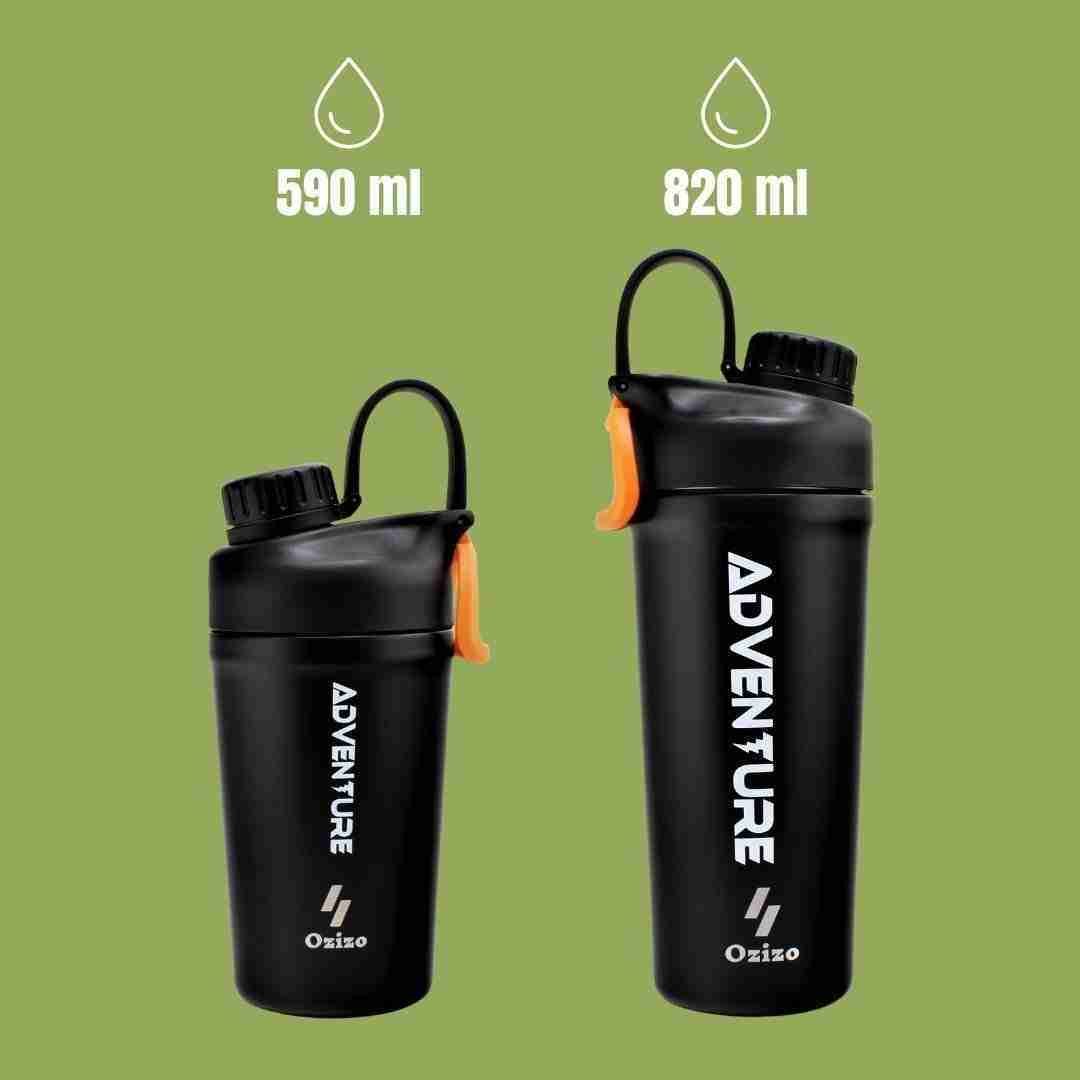 20/28 oz Insulated Adventurous Shaker Bottle image 2
