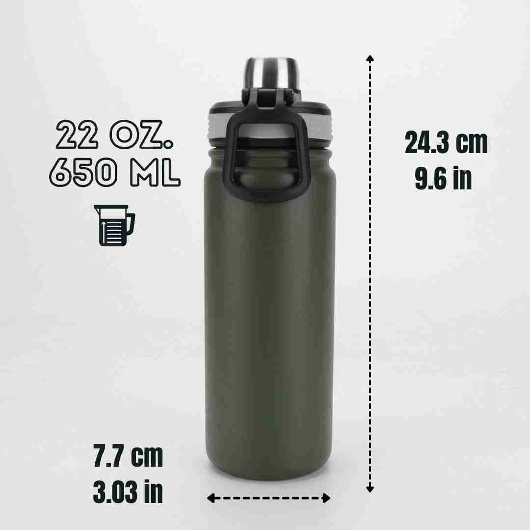 22oz Sportive Protein Shaker Bottle image 4