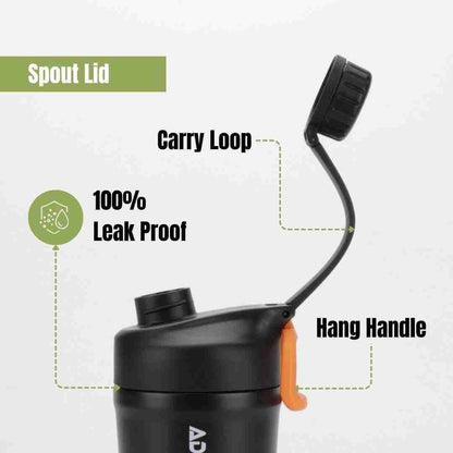 20/28 oz Insulated Adventurous Shaker Bottle image 4