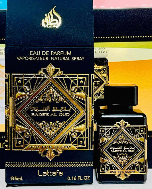 LATTAFA BADEE AL OUD COLLECTION MINI OUD FOR GLORY image 0