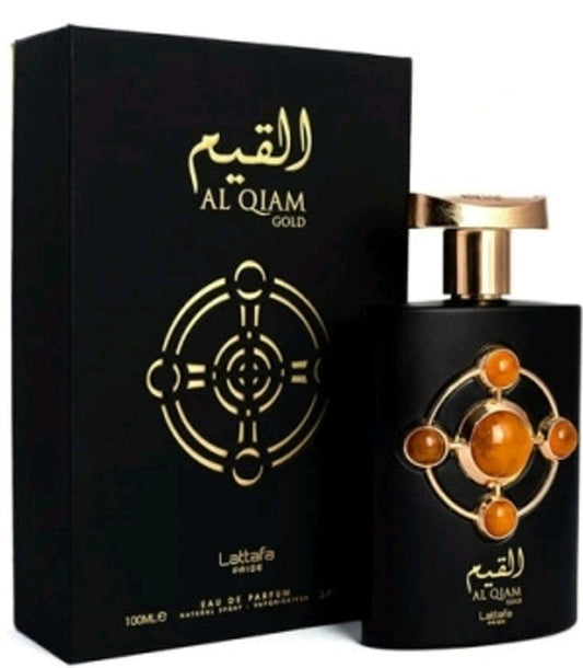 LATTAFA AL QIAM GOLD 🌟 100 ML UNISEX PRIDE image 0